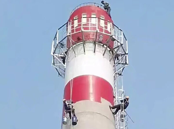 煙囪防腐刷涂料施工時(shí)會(huì)有哪些操作？